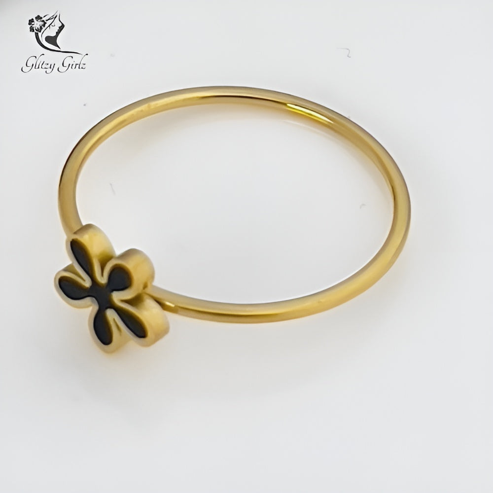 Minimal Flower ring